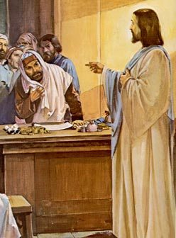 Mt 9,9-13 Gesù, vide un uomo, chiamato Matteo